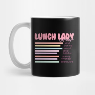 Lunch Lady Crew Retro Style Mug